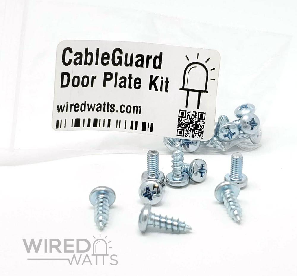 CableGuard CG1500 Door Plate Screw Kit