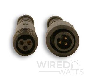 20 Foot 3 Core Extension Black Ray Wu Connector - Image 2